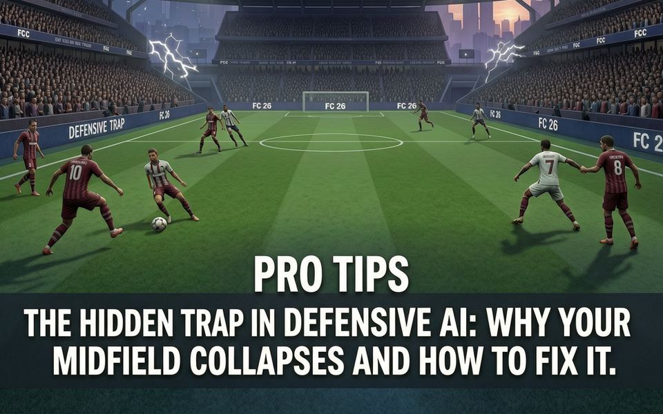 The Hidden Trap in FC 26's Defensive AI: Why Your Midfield Collapses and How to Fix It — 3