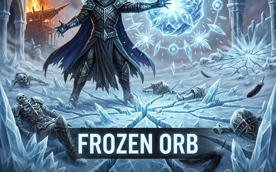 S14 Frozen Orb Sorcerer Breaks Torment 4: Lucky Hit & Crit Affix Freeze Burst Rotation — 1