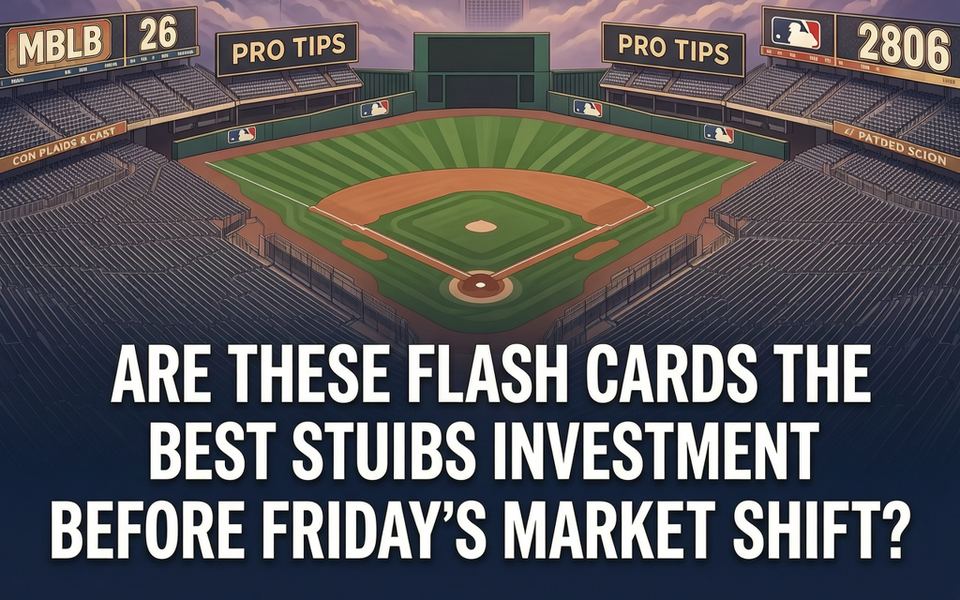 Are These Flash Cards the Best Stubs Investment Before Friday's Market Shift? — 3