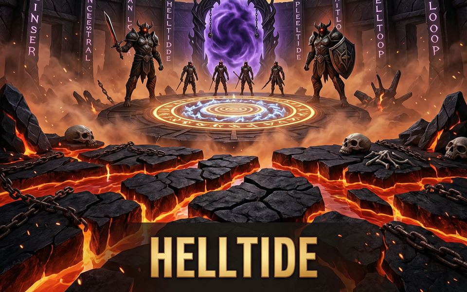 S14 Helltide & Pit Loop: Cinder-to-Ancestral Gear Exchange in Diablo 4 — 1