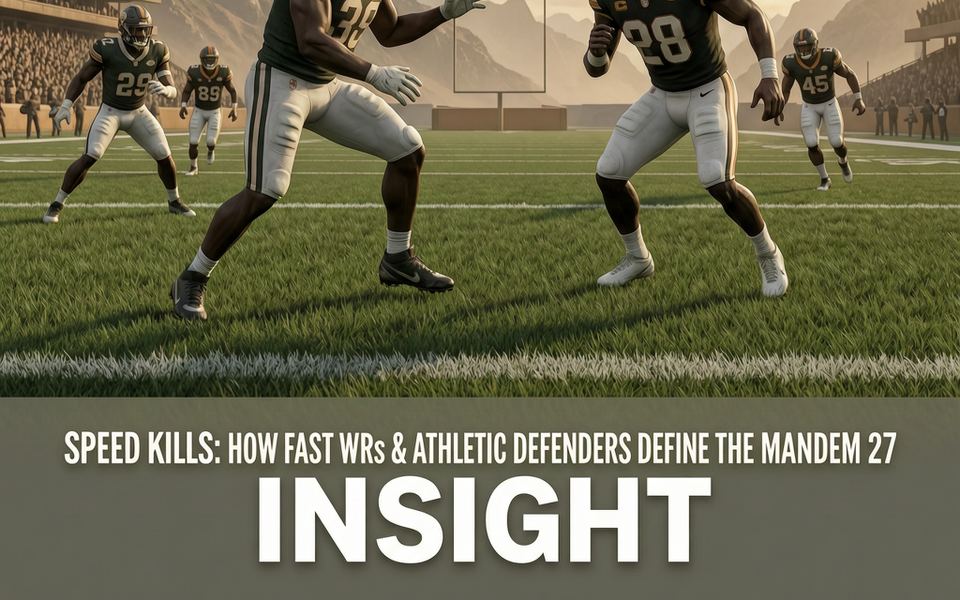 Speed Kills: How Fast WRs & Athletic Defenders Define the Madden 27 Meta Right Now — 2